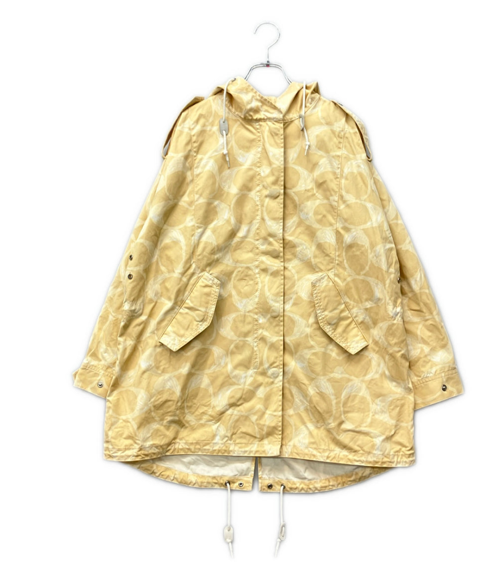 COACH シグネチャー柄 コート レディース SIZE S コーチ