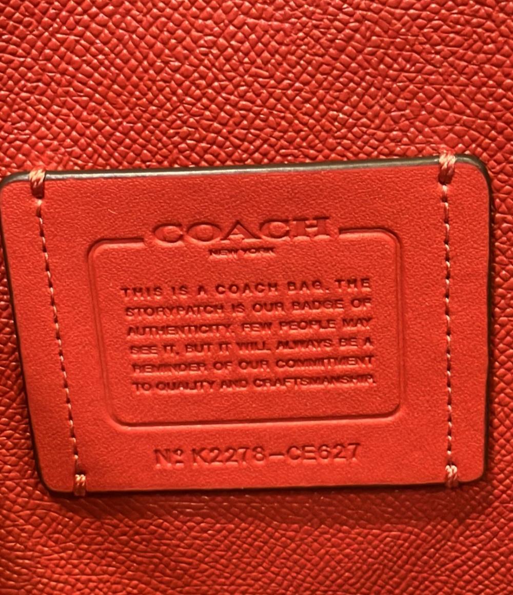 美品 コーチ トートバッグ チェリー柄 CE627 レディース COACH