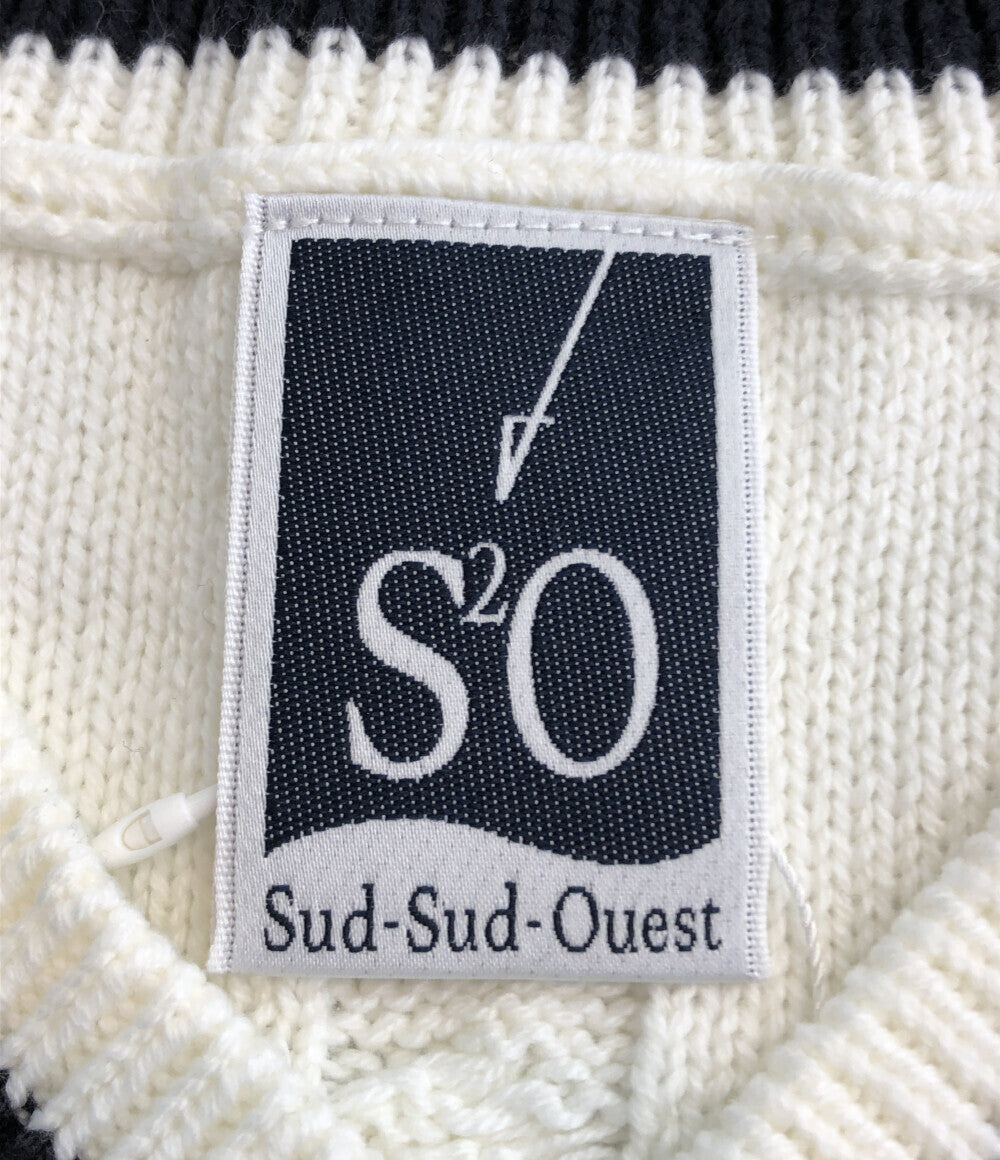 美品 ニットベスト     24S0301 メンズ SIZE S (S) sud sud Ouest