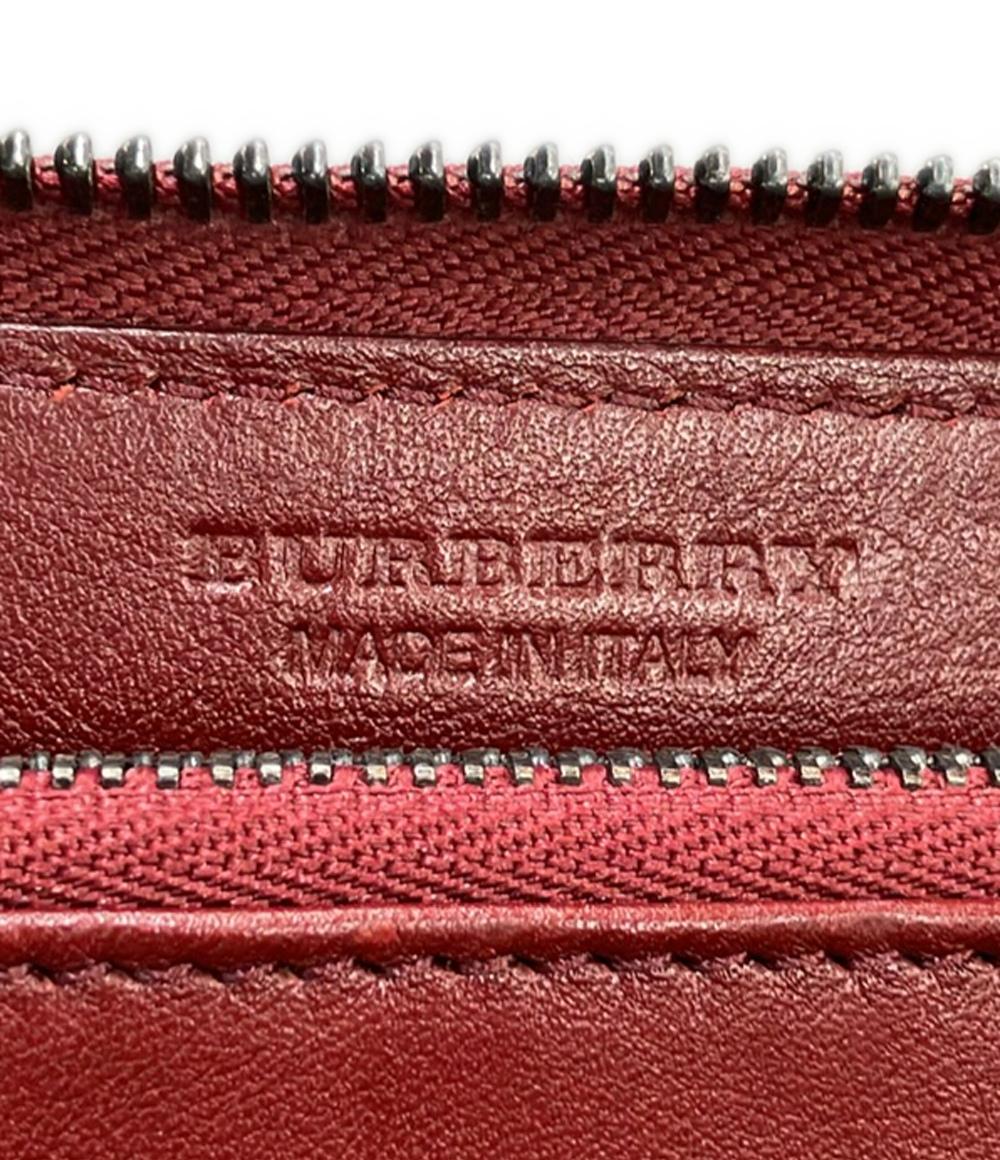 BURBERRY ラウンドファスナー長財布 レディース バーバリー