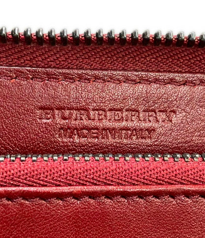 BURBERRY ラウンドファスナー長財布 レディース バーバリー