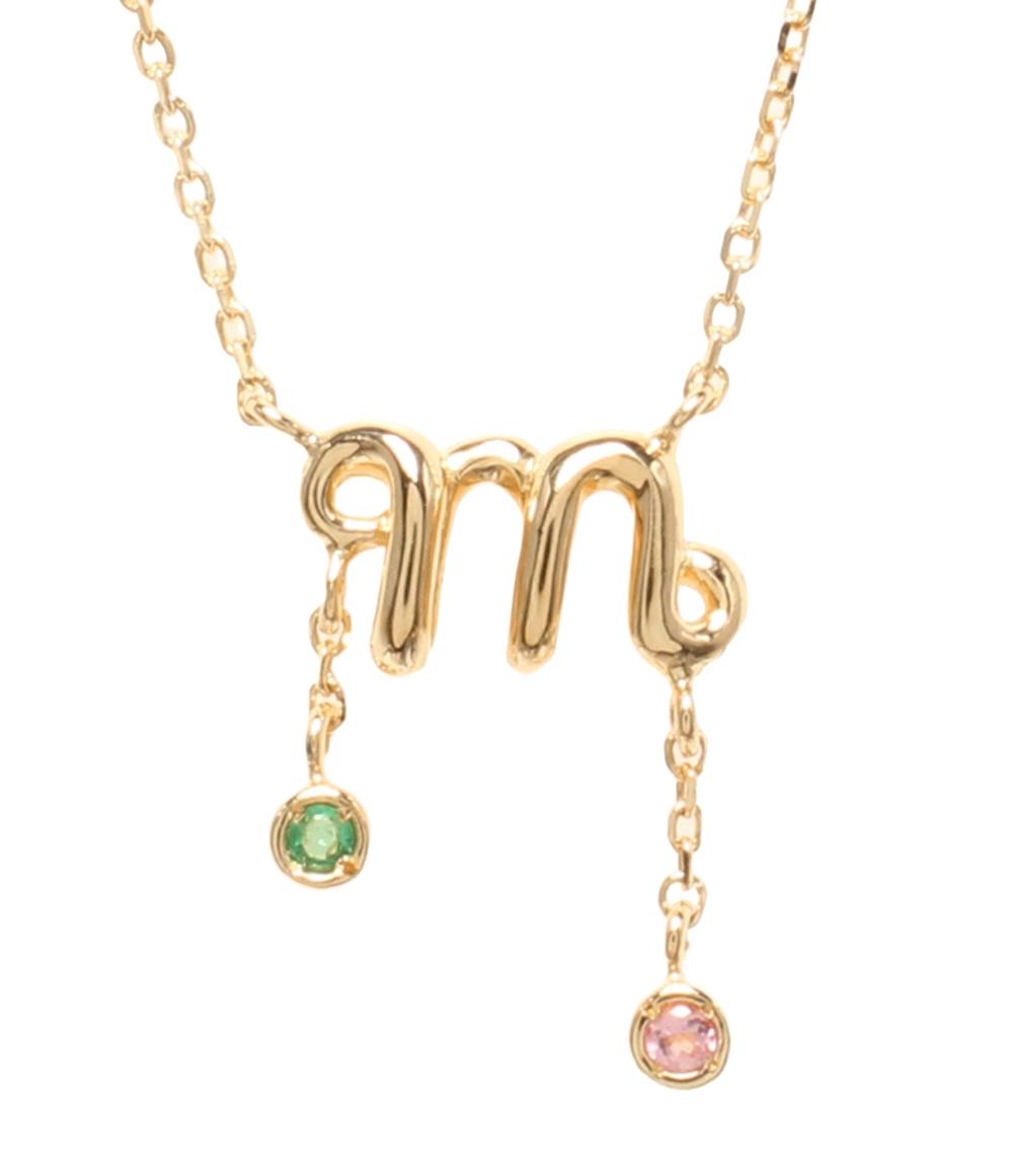 ヴァンドームアオヤマ ネックレス K18 イニシャルｍ レディース VENDOME AOYAMA