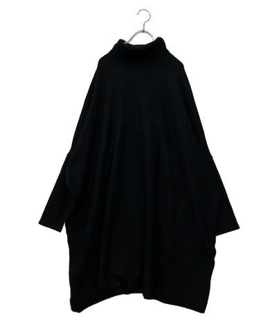 美品 BEARDSLEY 長袖ニット タグ付き ロング ビッグニットタートル BEZ1042505A0003 レディース SIZE F ビアズリー