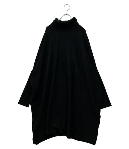美品 BEARDSLEY 長袖ニット タグ付き ロング ビッグニットタートル BEZ1042505A0003 レディース SIZE F ビアズリー