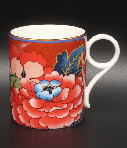 美品 WEDGWOOD マグカップ ペオニア ブラッシュ ウェッジウッド