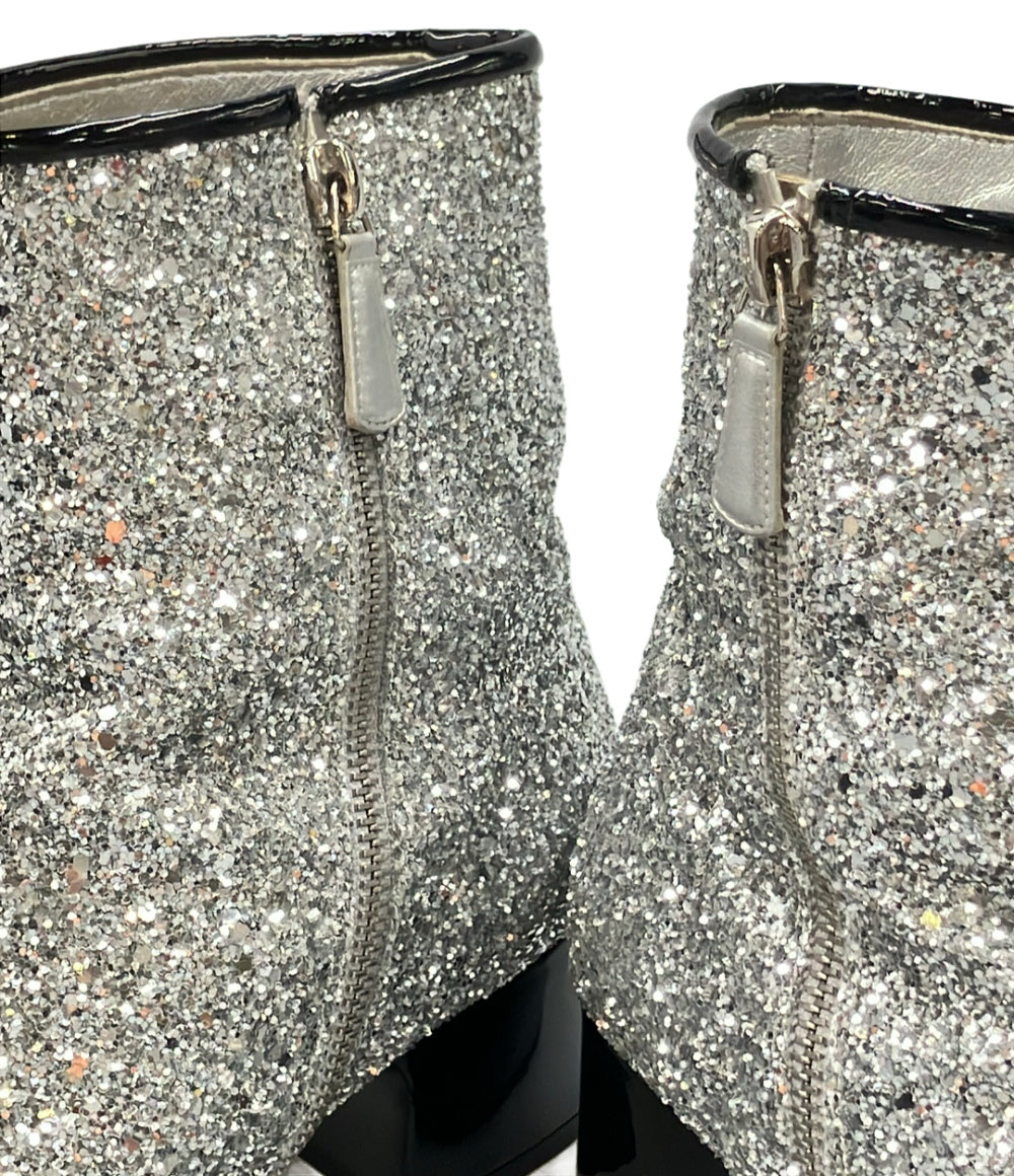 CHANEL ショートブーツ サイドジップ G33221 レディース SIZE 39 シャネル