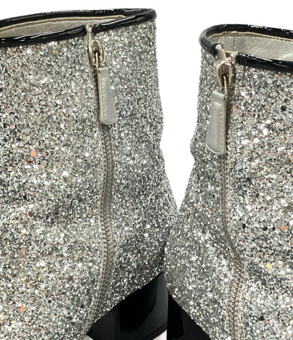 CHANEL ショートブーツ サイドジップ G33221 レディース SIZE 39 シャネル