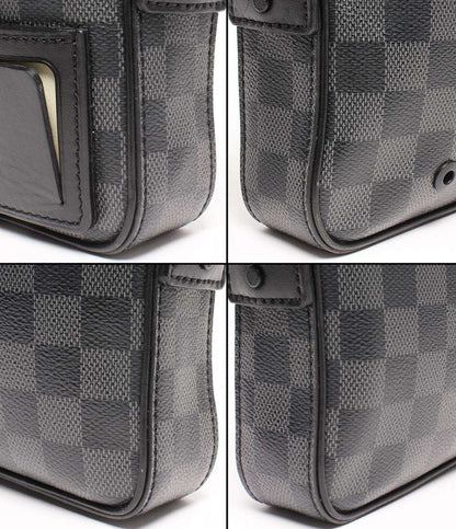 ルイ・ヴィトン ショルダーバッグ 斜め掛け アルファ メッセンジャー ダミエ グラフィット N40188 メンズ LOUIS VUITTON