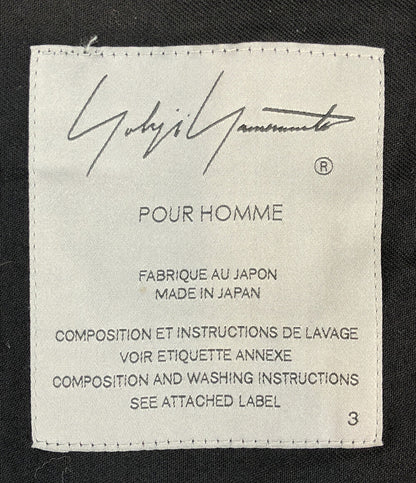 ヨウジヤマモトプールオム  ノーカラージャケット      メンズ SIZE 3 (L) Yohji Yamamoto POUR HOMME