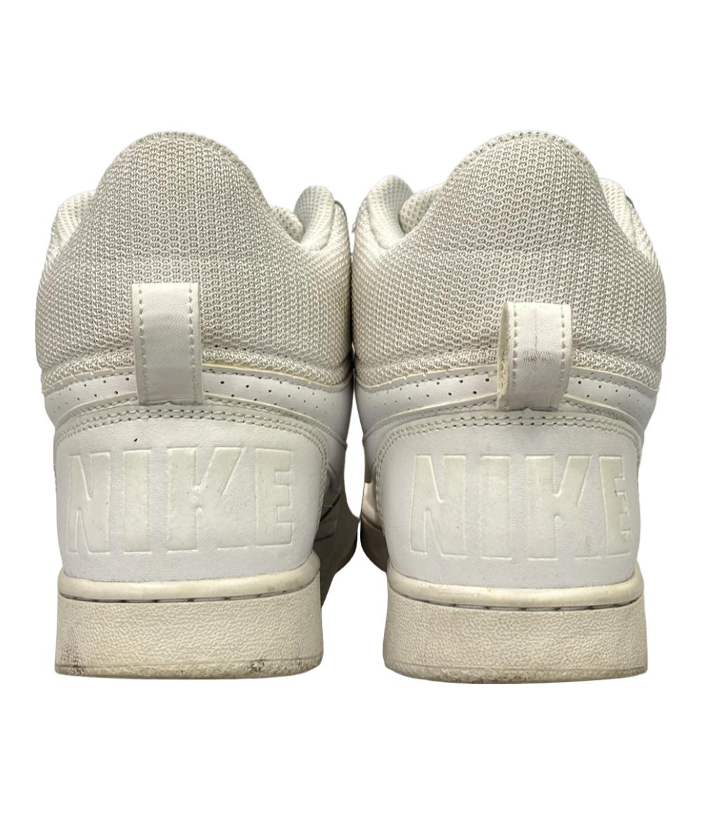 NIKE ミドルカットスニーカー コートバーロウMID 844906-110 レディース SIZE 24.5 (L) ナイキ