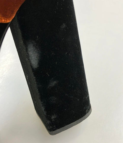 プラダ ベルベットサンダル レディース SIZE 35 (XS) PRADA