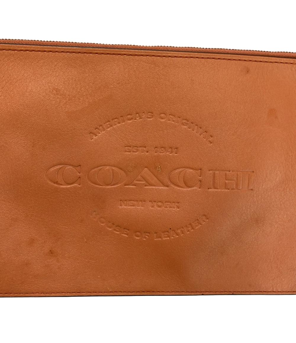COACH セカンドバッグ クラッチバッグ レザー F11482 メンズ コーチ