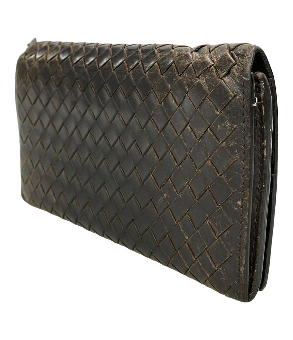 ボッテガ・ヴェネタ 長財布 イントレチャート メンズ BOTTEGA VENETA