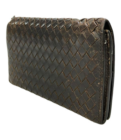ボッテガ・ヴェネタ 長財布 イントレチャート メンズ BOTTEGA VENETA