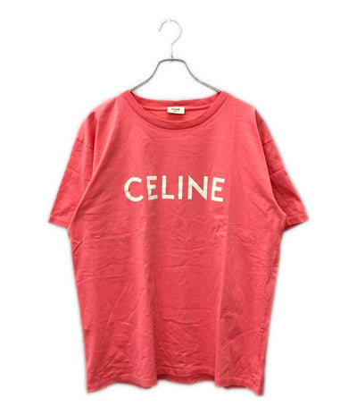 美品 CELINE 半袖Tシャツ ロゴ メンズ レディース SIZE L セリーヌ