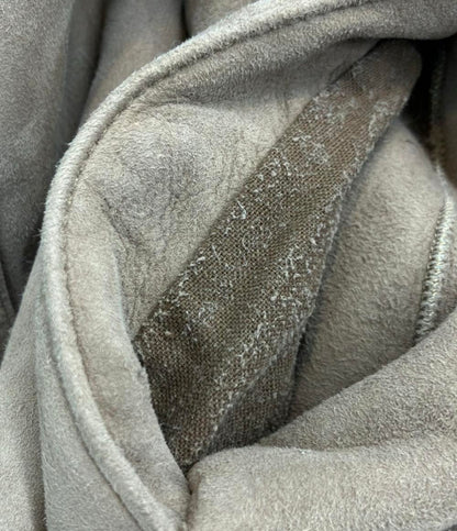 DOUBLE STANDARD CLOTHING ムートンコート ラムレザー フォックス レディース SIZE F (M) ダブルスタンダードクロージング