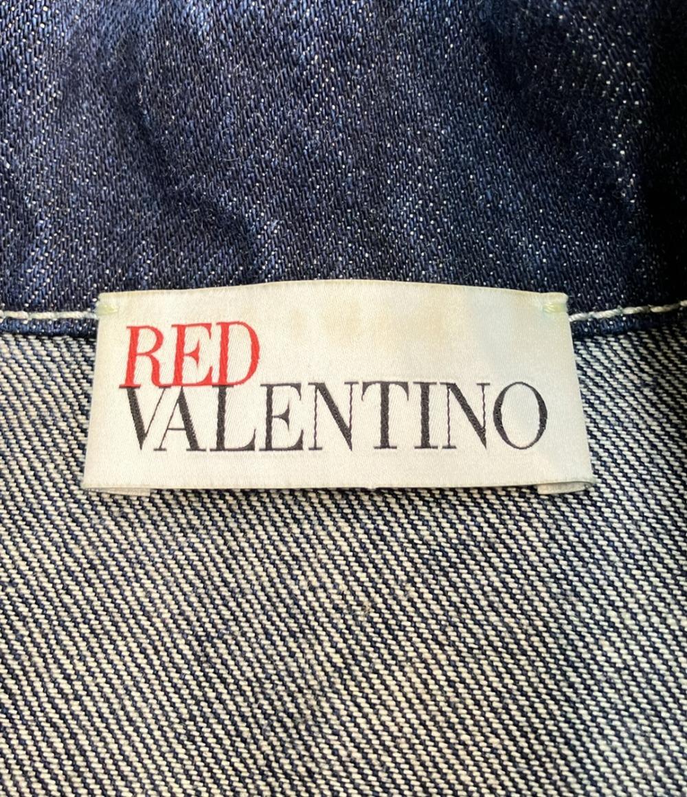 レッドヴァレンティノ デニムジャケット ショート丈 レディース SIZE 38 RED VALENTINO