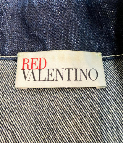 レッドヴァレンティノ デニムジャケット ショート丈 レディース SIZE 38 RED VALENTINO