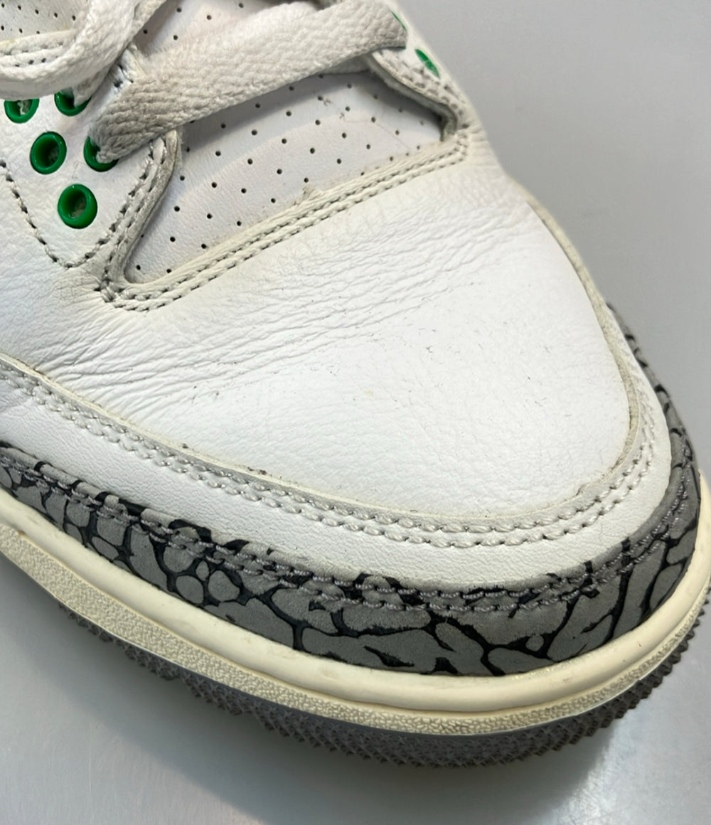 NIKE ミドルカットスニーカー AIR JORDAN 3 RETRO CK9246-136 レディース SIZE 24.5 (L) ナイキ