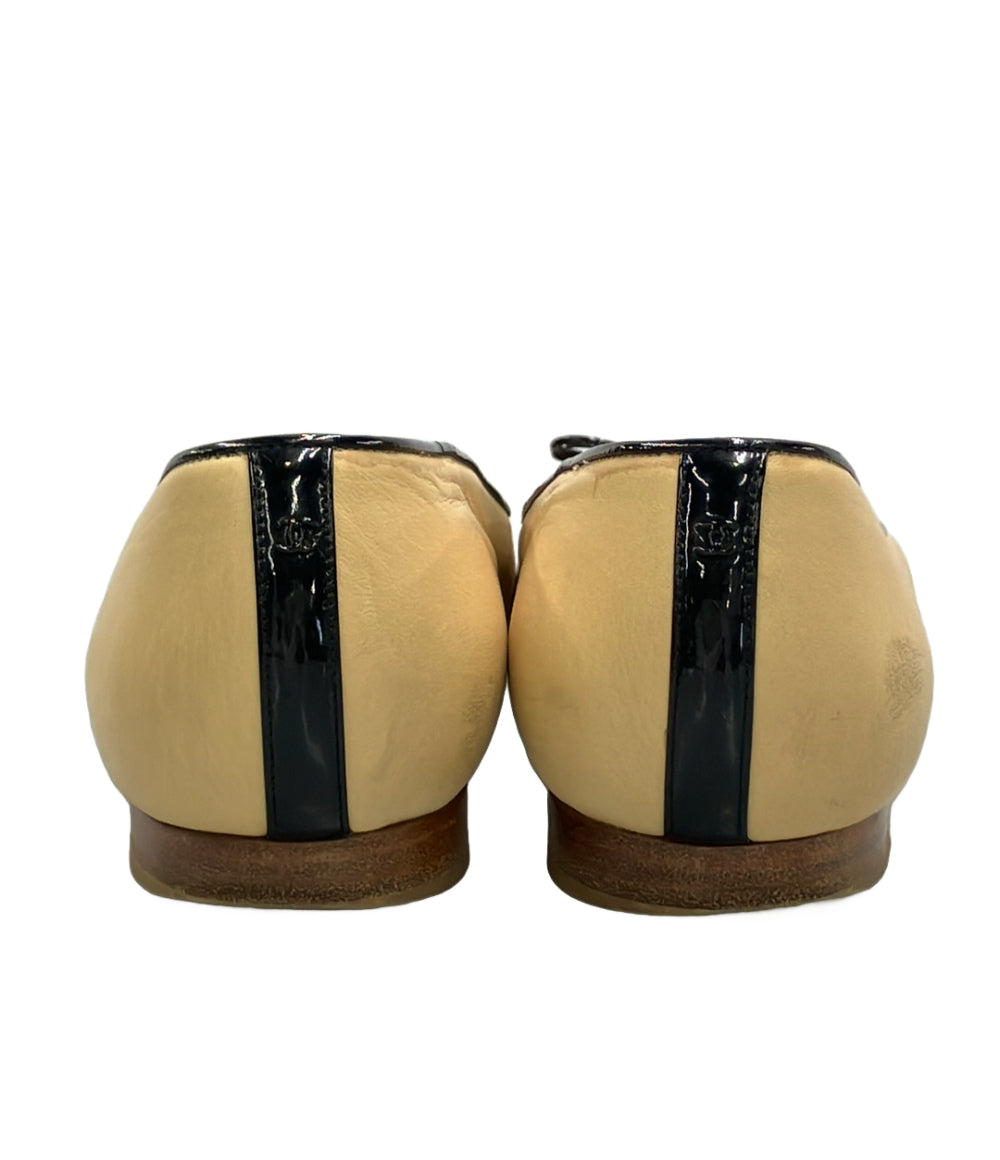 CHANEL フラットパンプス レディース SIZE 38 シャネル