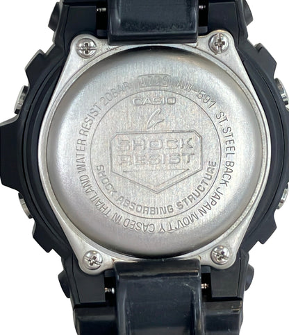 CASIO 腕時計 G-SHOCK クオーツ ブラック AW-591 メンズ カシオ