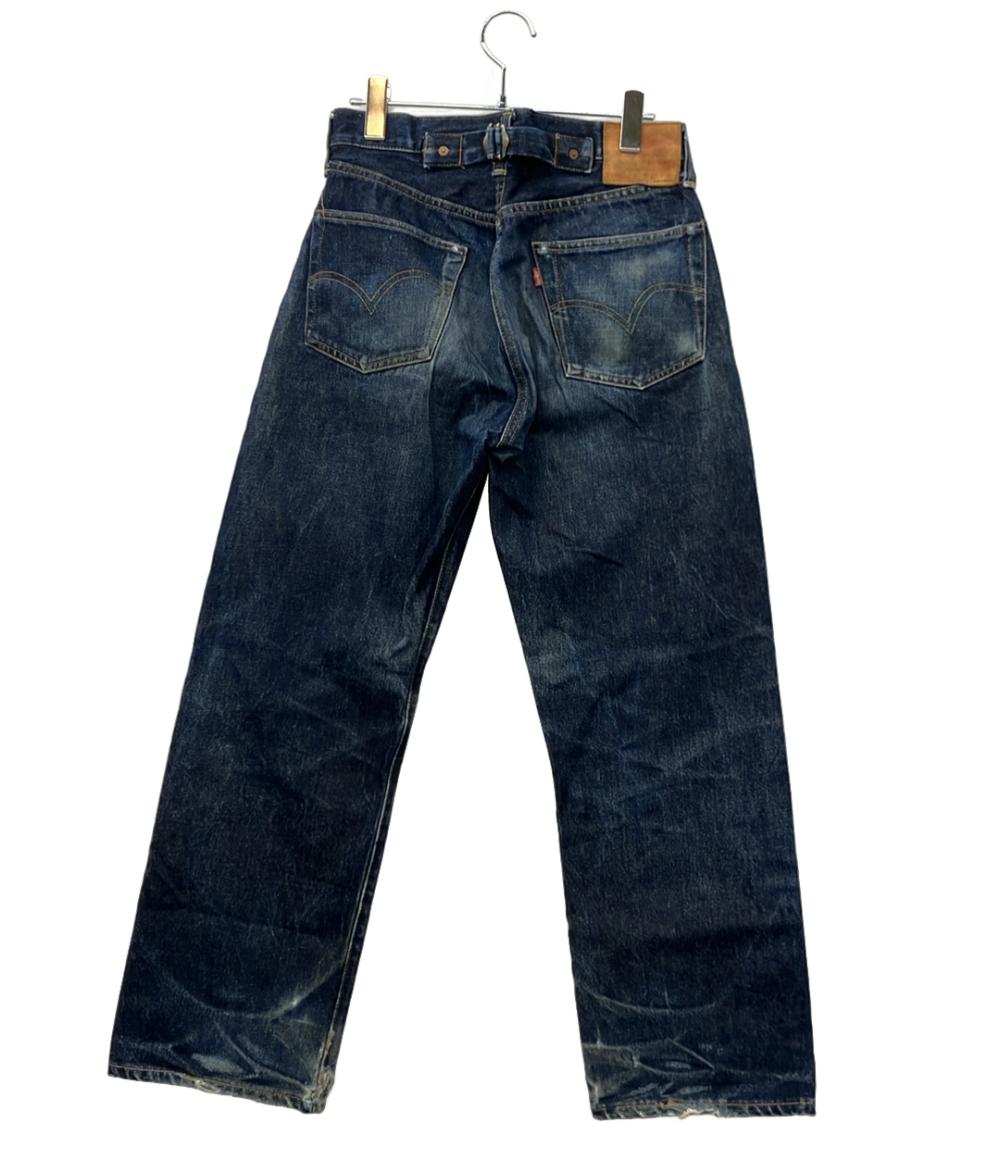 Levi's デニムパンツ ダメージ ヴィンテージ 汚れ加工 201XX 98年製 USA製 ボタンフライ 201-0003 メンズ SIZE 32 (S) リーバイス