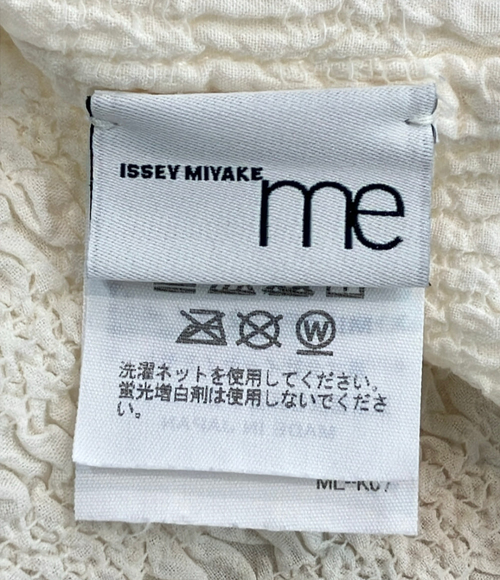 me ISSEY MIYAKE フレンチスリーブ ブラウス レディース ミー イッセイミヤケ
