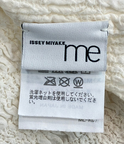 me ISSEY MIYAKE フレンチスリーブ ブラウス レディース ミー イッセイミヤケ