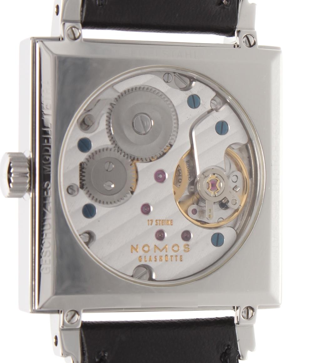 NOMOS Glashütte 腕時計 テトラ ラージ 手巻き シルバー TT1A1W2L メンズ ノモス グラスヒュッテ
