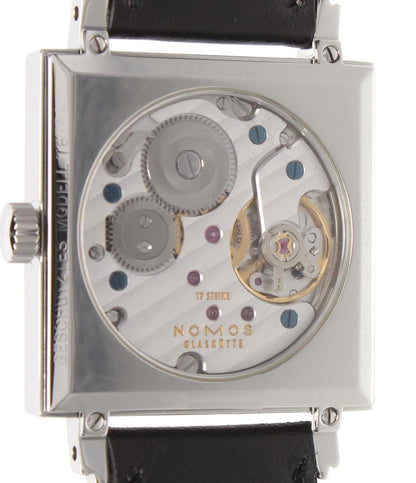 NOMOS Glashütte 腕時計 テトラ ラージ 手巻き シルバー TT1A1W2L メンズ ノモス グラスヒュッテ