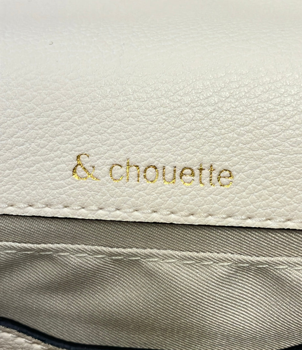 美品 & chouette ショルダーバッグ 斜め掛け レディース アンドシュエット