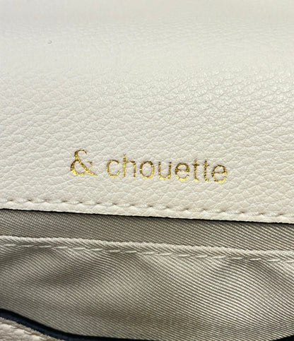 美品 & chouette ショルダーバッグ 斜め掛け レディース アンドシュエット