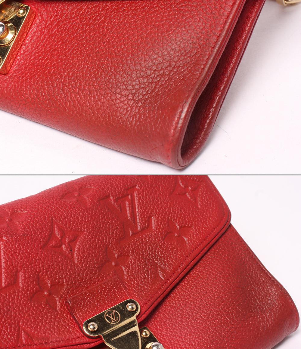 LOUIS VUITTON チェーンショルダーバッグ 肩掛け 斜め掛け チェーンウォレット ポシェット サンジェルマン モノグラム アンプラント M60640