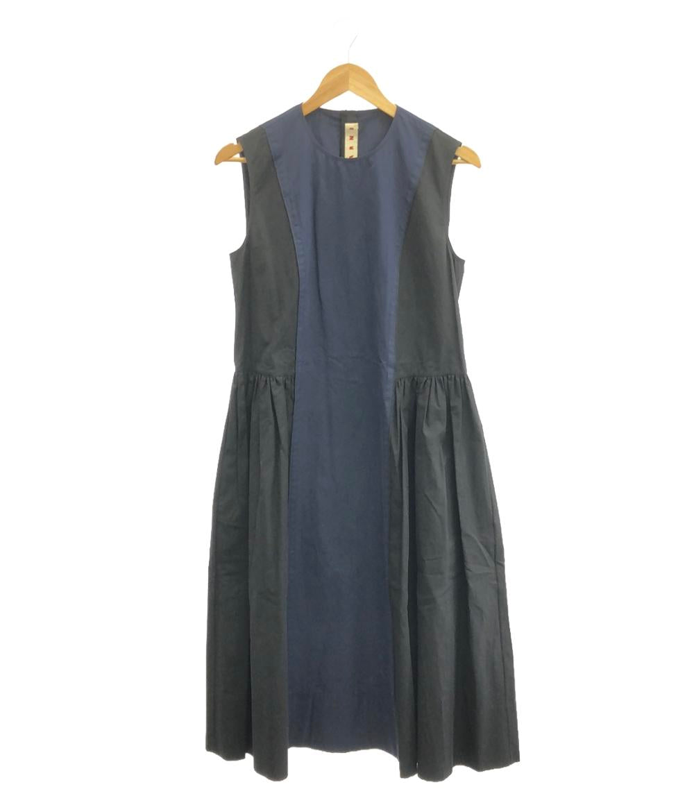 マルニ ノースリーブ切替ワンピース レディース SIZE 40 (S) MARNI