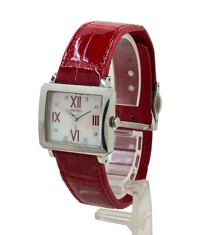 SEIKO 腕時計 ルキア lk クオーツ シェル 1N01-0LZ0 レディース セイコー