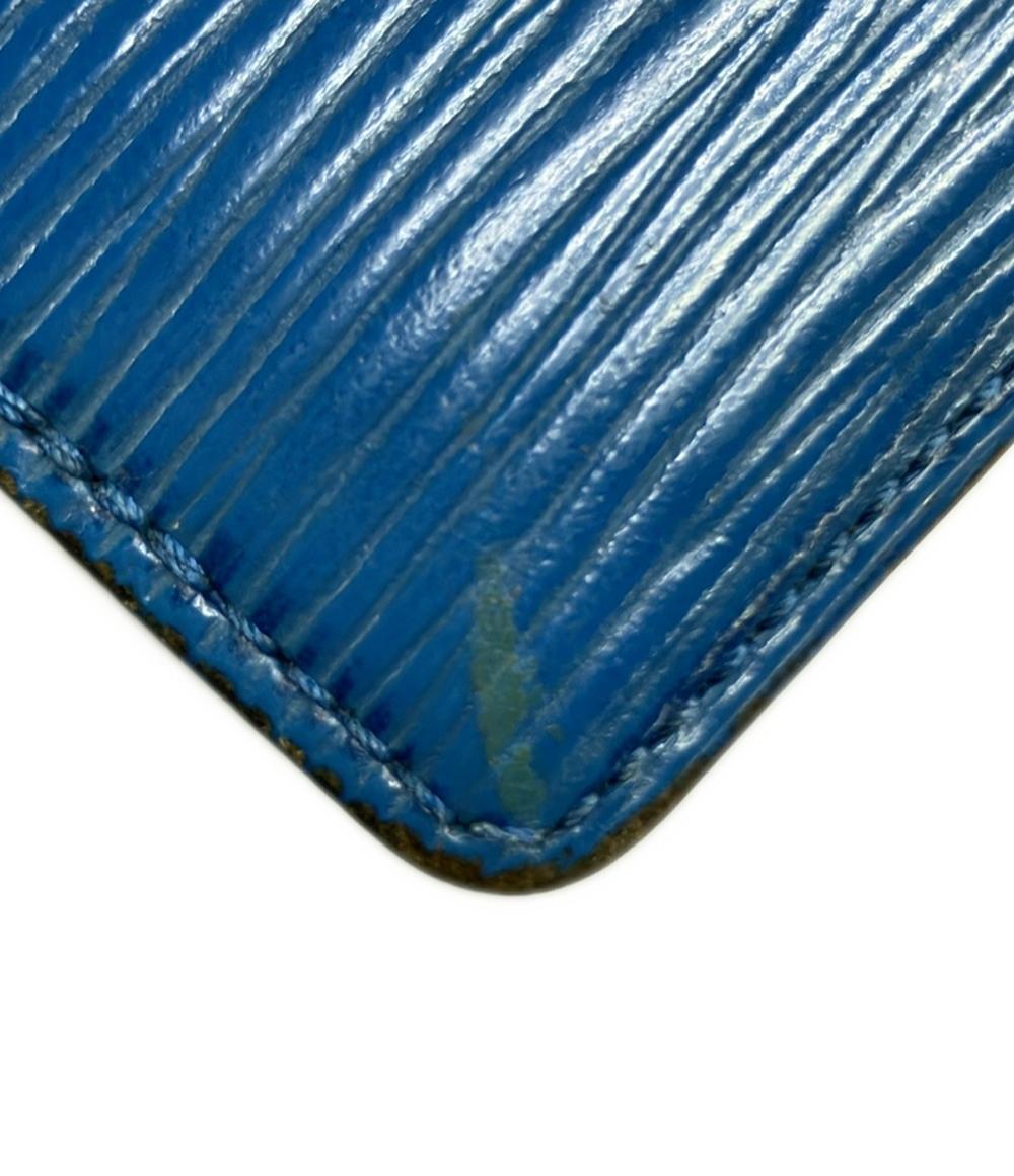 LOUIS VUITTON パスケース ポルト2 カルト ヴェルティカル エピ M63205 メンズ レディース ルイ・ヴィトン