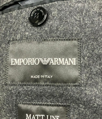 訳あり エンポリオ・アルマーニ ウールダブルジャケット メンズ SIZE TG48 (L) Emporio Armani