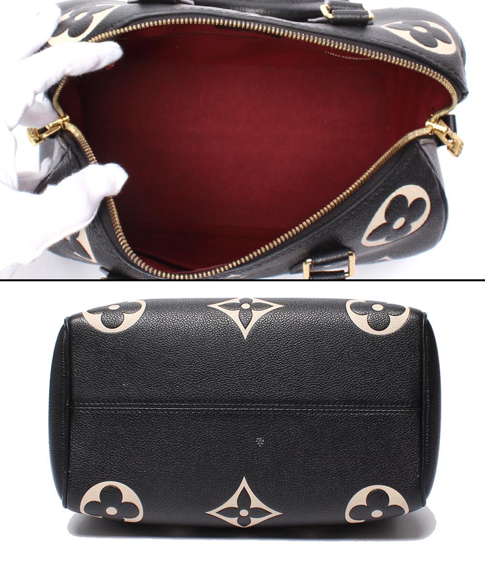 LOUIS VUITTON 2way ハンドバッグ ショルダーバッグ ミニボストン スピーディ･バンドリエール 25 モノグラムアンプラント M58947 レディース