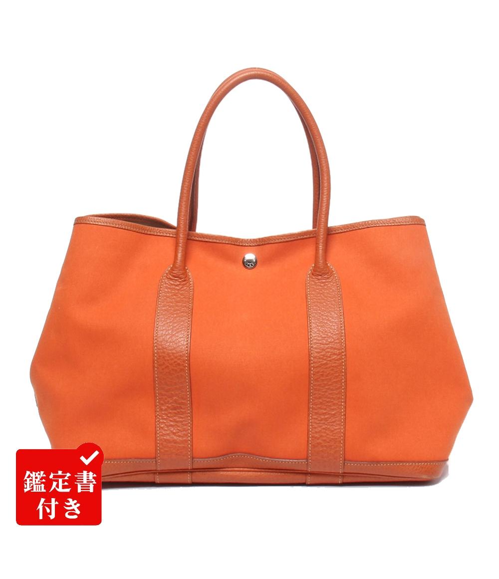 HERMES トートバッグ □I刻印 シルバー金具 ガーデンパーティPM レディース エルメス
