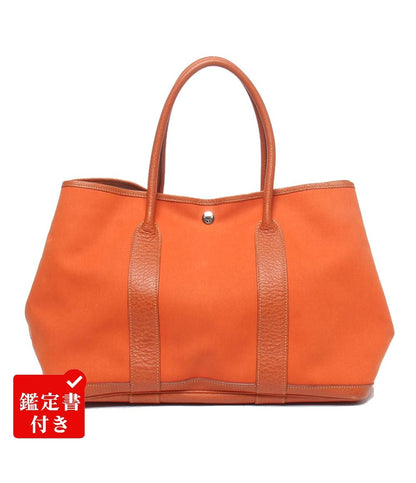 HERMES トートバッグ □I刻印 シルバー金具 ガーデンパーティPM レディース エルメス