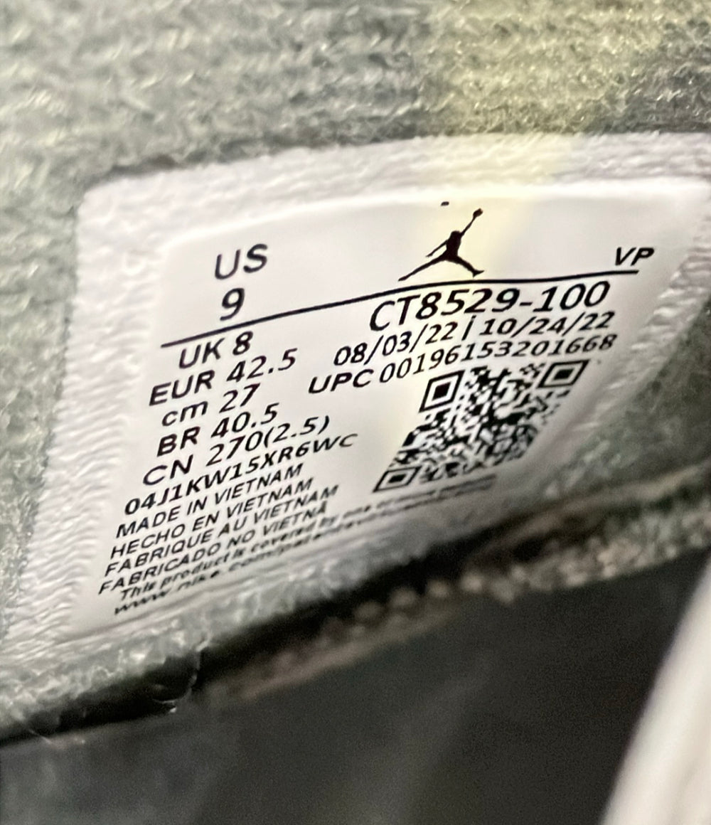 美品 NIKE ハイカットスニーカー AIR JORDAN 6 RETRO CT8529-100 メンズ SIZE 27.0 ナイキ