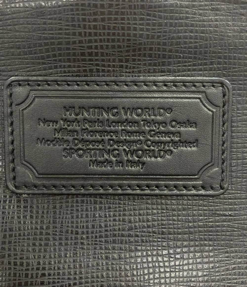 HUNTING WORLD ショルダーバッグ 斜め掛け レザー レディース ハンティングワールド