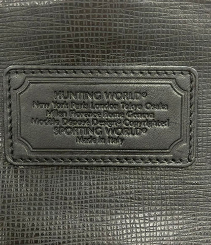 HUNTING WORLD ショルダーバッグ 斜め掛け レザー レディース ハンティングワールド