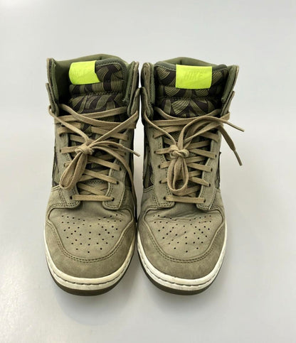 NIKE ハイカットスニーカー インヒール ダンク スカイ ハイ 543217-200 レディース SIZE 25.0 (XL) ナイキ