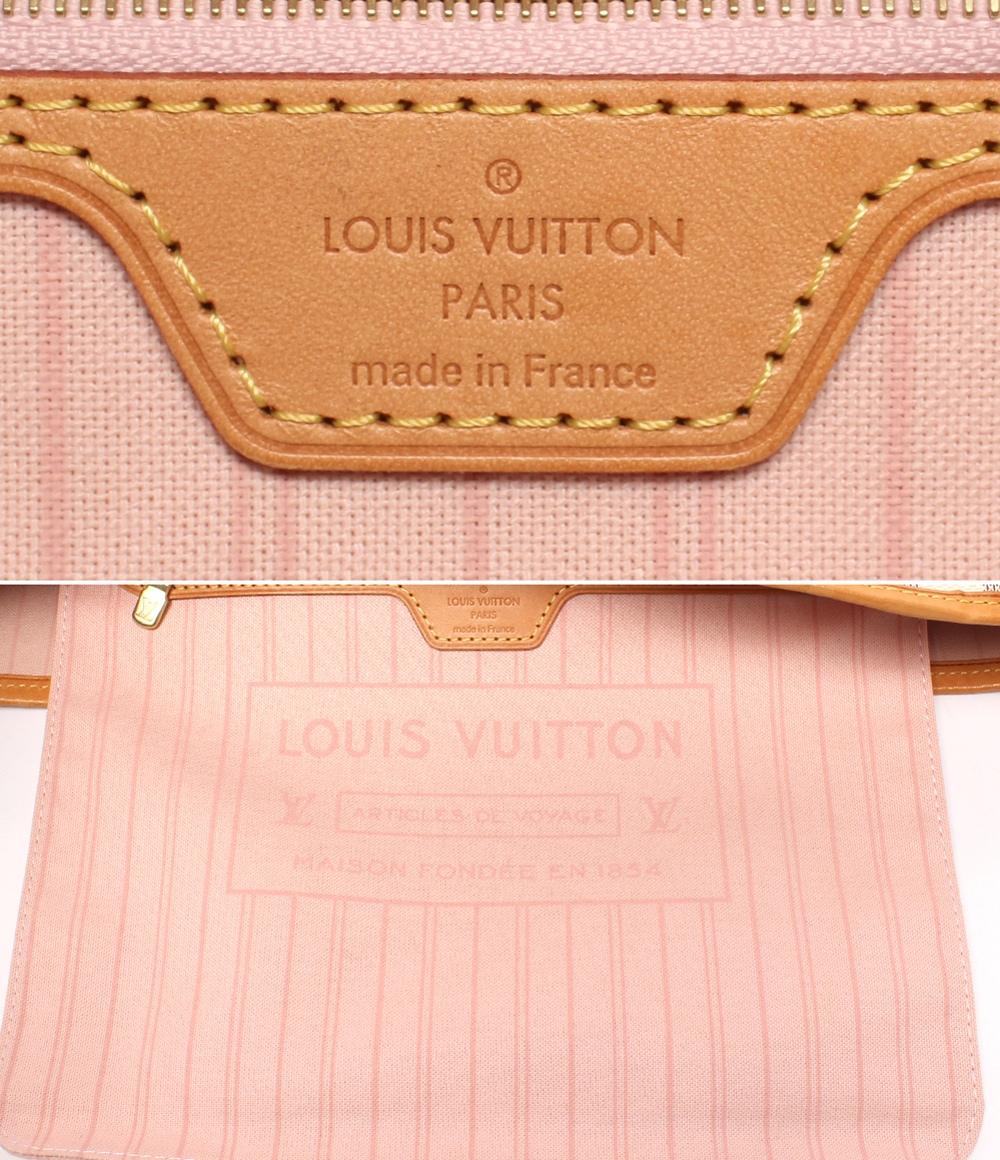 ルイ・ヴィトン トートバッグ ショルダーバッグ 肩掛け ローズバレリーヌ ネヴァーフルMM ダミエアズール N41605 レディース LOUIS VUITTON