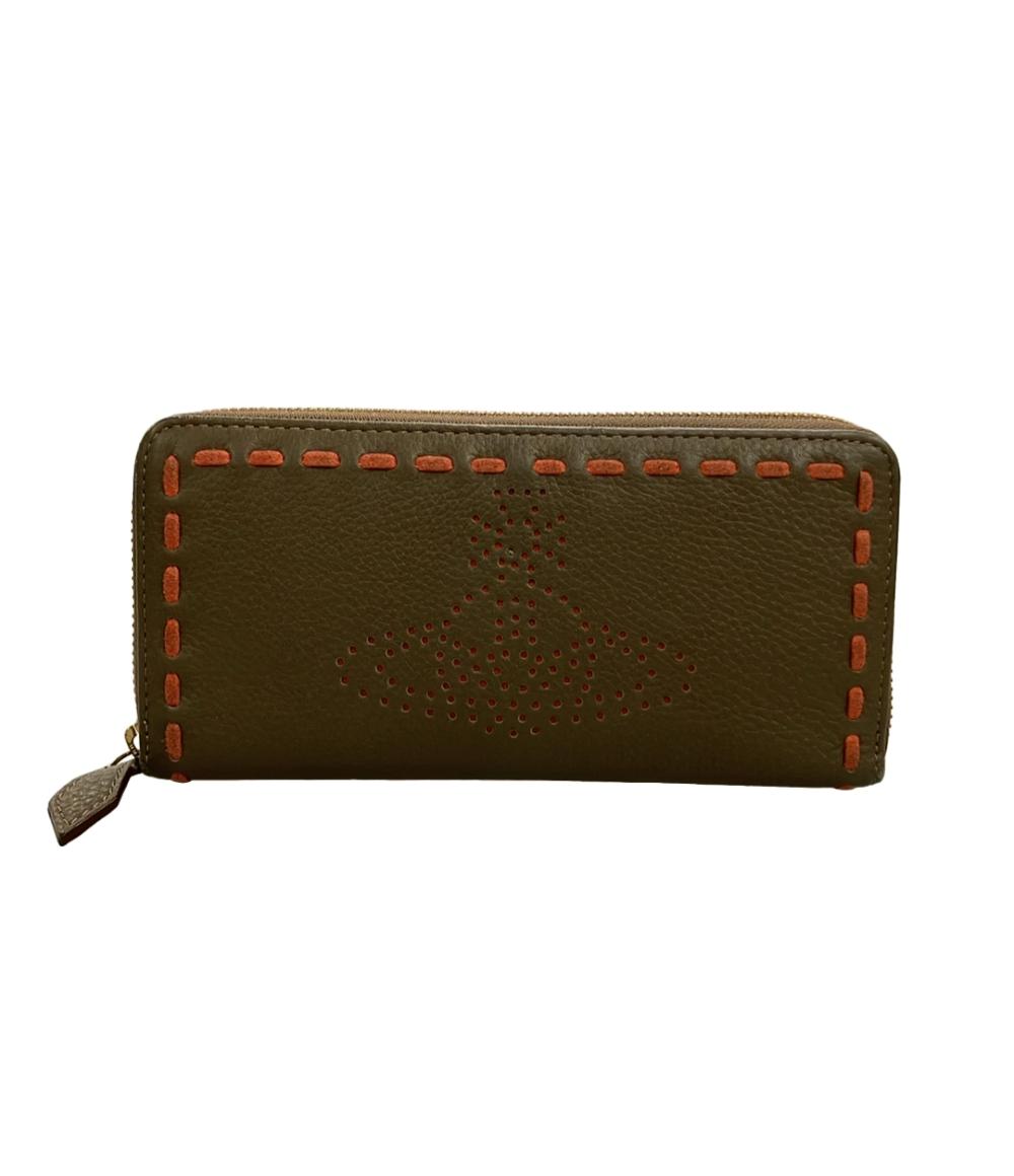 Vivienne Westwood ラウンドファスナー長財布 レザー レディース ヴィヴィアンウエストウッド