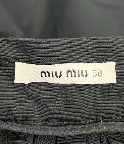美品 Miu Miu プリーツスカート レディース SIZE 38 (S) ミュウ ミュウ