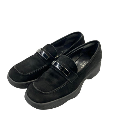 GUCCI ローファー スエード レディース SIZE 38 (25cm) グッチ