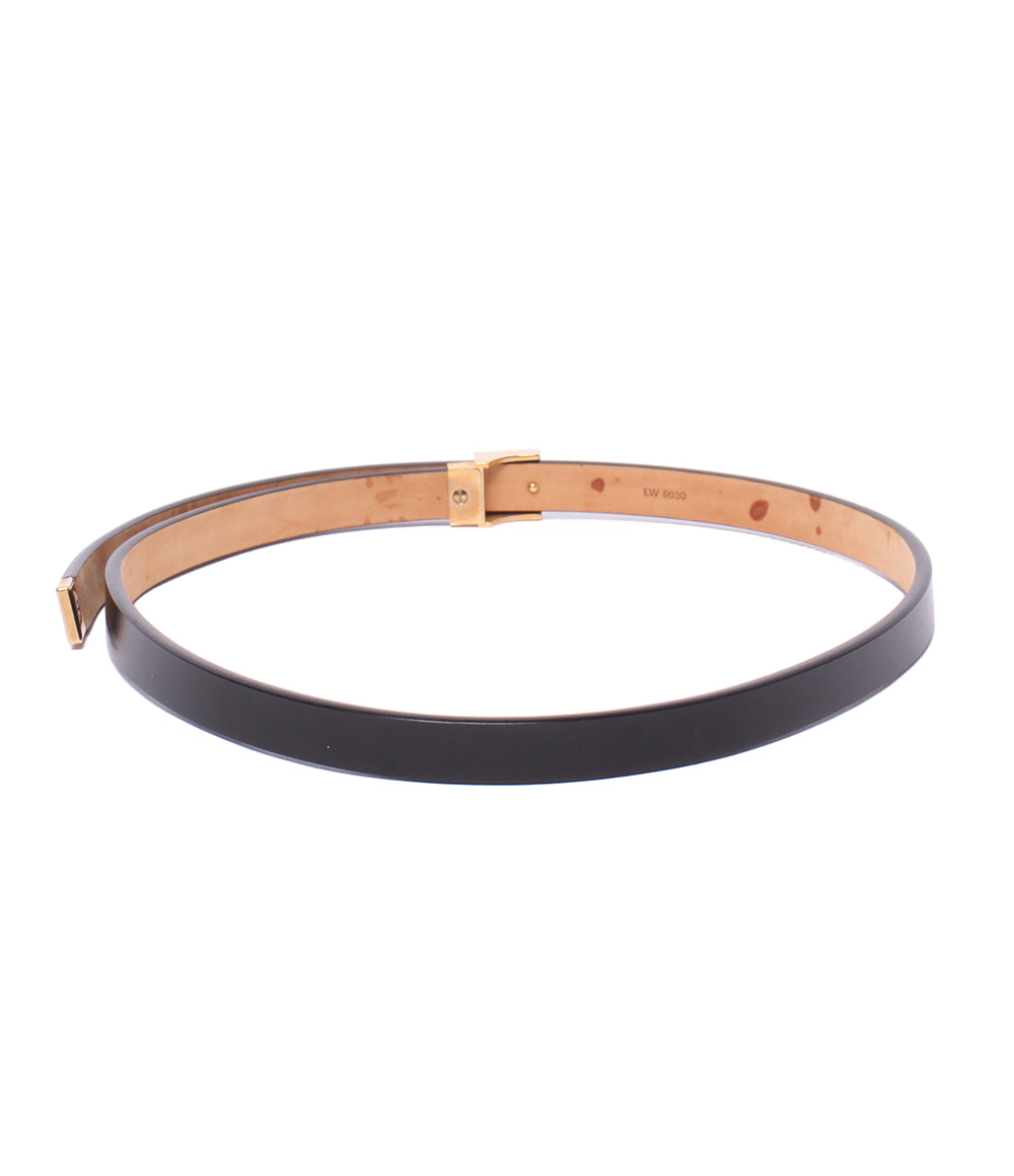 LOUIS VUITTON ベルト ノワール サンチュール キャレ M6805 レディース ルイ・ヴィトン