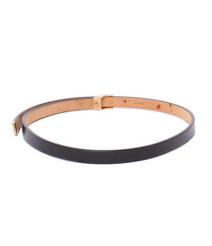 LOUIS VUITTON ベルト ノワール サンチュール キャレ M6805 レディース ルイ・ヴィトン